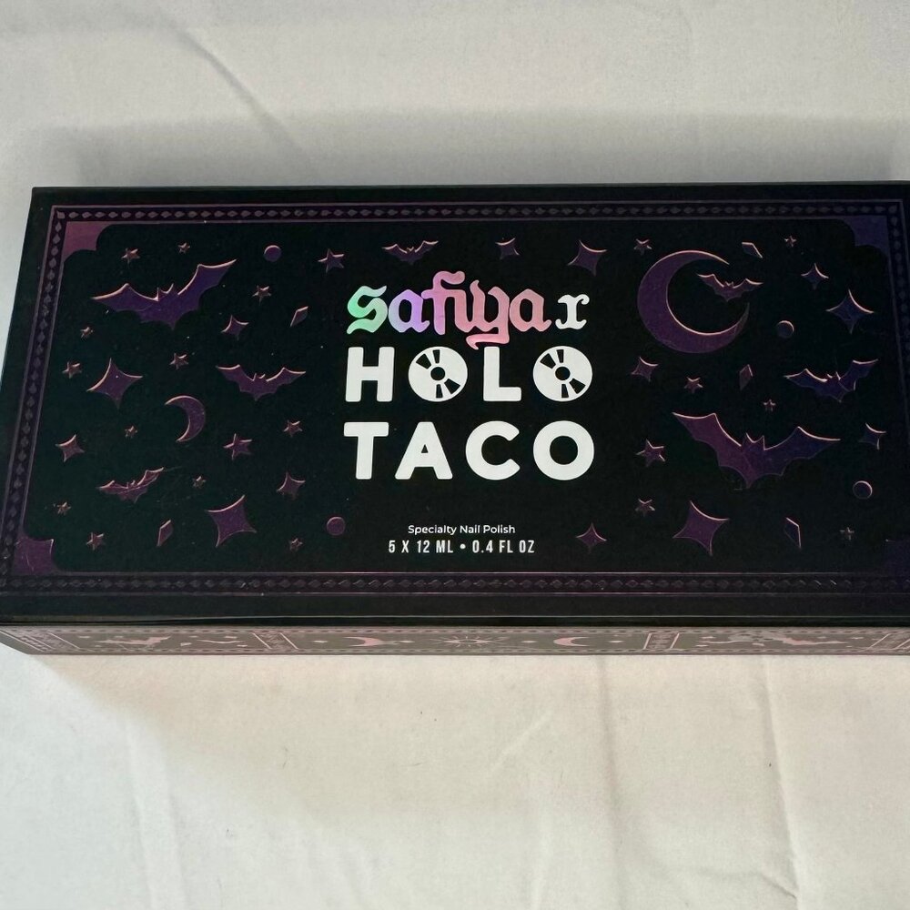 Holo Taco Safiya Bat B*tch BOX ONLY - NO POLISHES INCLUDED - OUT OF PRINT